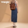 thumbnail image 4 of Wrangler Aztec Women Backpack Purse Convertible Fashion Ladies Anti Theft with Adjustable Strap, Dark Brown, 4 of 6