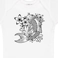 thumbnail image 4 of Inktastic Koi Fish Illustration Black Boys or Girls Baby Bodysuit, 4 of 5