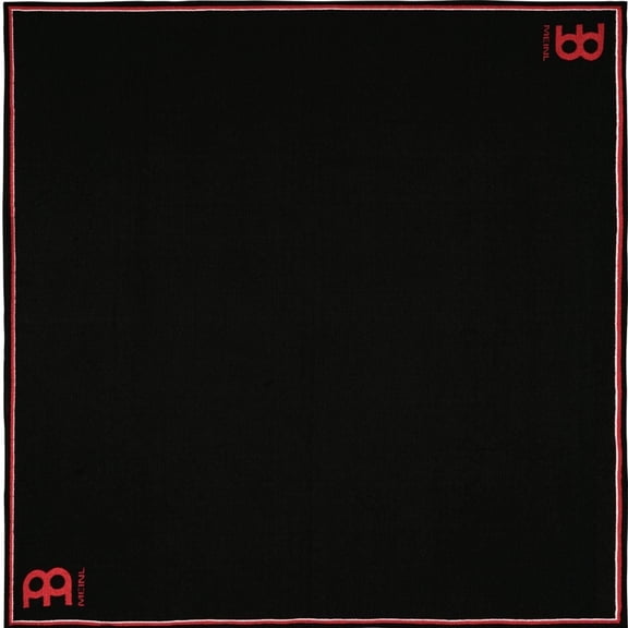 MEINL Small Drum Rug, 5.25"x4.6" Black