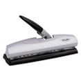 thumbnail image 2 of "20-Sheet Lighttouch Desktop Two- To Seven-Hole Punch, 9/32"" Holes, Silver/black | Bundle of 5 Each", 2 of 3