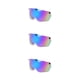 thumbnail image 5 of Yuarrent Casco Gafas Instalación práctica A prueba de viento Pieza reemplazada Unisex Cascos multicolores Gafas Carretera Lente a prueba de Type1 NO1, 5 of 6