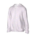 thumbnail image 2 of Daiia Kawaii Cat Paw UPF 50+ Sun Protection Hoodie Jacket Lightweight Long Sleeve Sun Shirt for Women Men with Pocket Hiking Outdoor-Small, 2 of 9