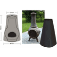 thumbnail image 4 of Outdoor Fire Pit Cover Dustproof Weatherproof Protective Cover (122*21*61CM), 4 of 5