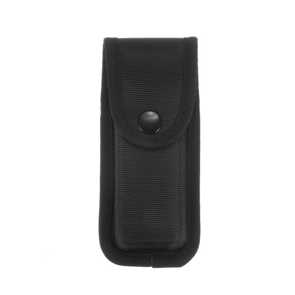 Uxcell Nylon Pocket Knife Sheath 6" x 2.6" Belt Loop Pouch for Outdoor Daily Use,Black