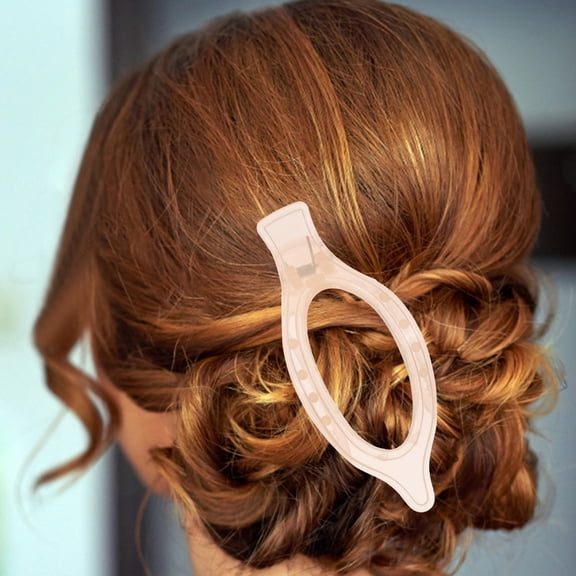 Soimiss 3Pcs French Curved Hair Clips for Thick Hair Elegant Styling Barrettes