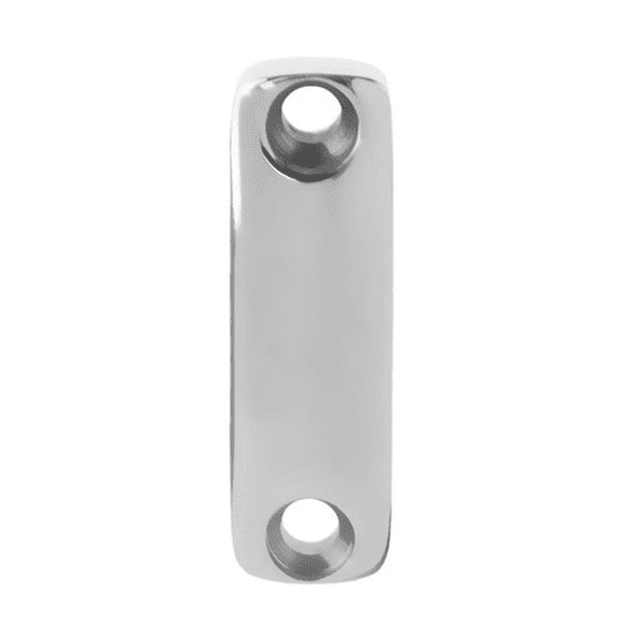 2 Pack 316 Stainless Steel Boat Deck Fender Lock Tie Down Eye Straps, Marine Grade Boat Rope Fitting for 1 Inch 25mm Tie Down Straps, Corrosion Resistant Hardware