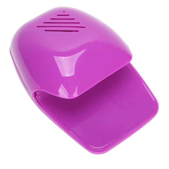 Nail Polish Fan Dryer, Small Size Nail Dryer For Nail Salons Parties For Homes And Travel For Women Purple