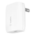 thumbnail image 3 of Belkin BoostCharge 18W USB-C Wall Charger with 4-Ft  8-Pin Cable White, 3 of 4