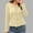 Yellow, variant on Amidoa Long Sleeve Cardigans for Women Cardigan Light Yellow Cute Button up Ruffle Cardigans Womens Cardigan Sweaters L