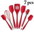 thumbnail image 2 of Coofit Baking Utensil Set Silicone 7PCS Cooking Spatulas Cooking Tools for Kitchen, 2 of 10