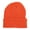 tangerine, variant on Women's knitted beanhat Acrylic winter hat for women Soft warm unisex cuff beanhat