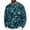 Turquoise, variant on IAJDKMEK Men's Loose Camo Corduroy Sweatshirt - Crewneck Long Sleeve Pullover Top for Men, Casual Print Sweatshirt for Everyday Comfort