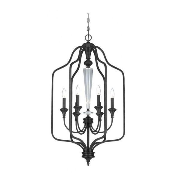 Six Light Chandelier 21 inches Wide By 39 inches High Bailey Street Home 139-Bel-2336200