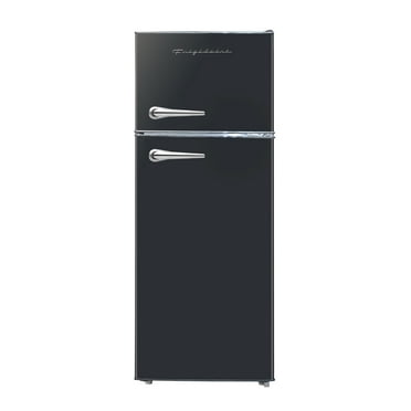 Frigidare, 7.5 Cu. Ft. Top Mount Retro Refrigerator, Black