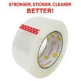 thumbnail image 1 of AbleMailer Clear Packing Tape Heavy Duty Sealing Adhesive for Moving, Packaging, Shipping, Office & Storage, 1 of 2