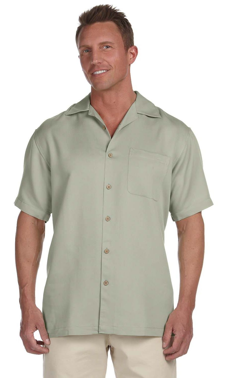Mens Bahama Cord Camp Shirt - GREEN MIST - L - (Style # M570 - Original ...