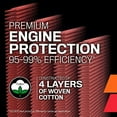 thumbnail image 4 of K and N 33-2105 Replacement Air Filter Mits. Colt, Lancer, Mirage, Outlander 96-2010, 4 of 10