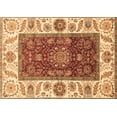 thumbnail image 1 of Ahgly Company Indoor Rectangle Abstract Brown Modern Area Rugs, 8' x 10', 1 of 4