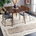 thumbnail image 2 of SAFAVIEH Casablanca Rhoda Geometric Wool Area Rug, Ivory/Brown, 8' x 10', 2 of 8