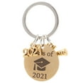 thumbnail image 1 of 1Pc Graduation en Acier Inoxydable Porte-Clés Sac Pendentif Coeur Conception Cadeau Porte-Clés, 1 of 6