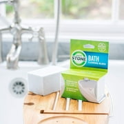 EarthStone Bath Cleaning Block, Chemical-Free Eco-Friendly Bathroom Cleaner
