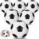 thumbnail image 1 of Pelotas de fútbol de espuma blanda Jenaai de 6 pulgadas, paquete de 6, color negro y blanco, 1 of 6