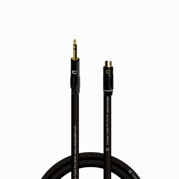 Coluber Cable Balanced 3.5 TRS Male to RCA Female Pro Music Audio Connector