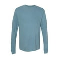 thumbnail image 2 of Comfort Colors - Garment-Dyed Heavyweight Long Sleeve T-Shirt - 6014 - Ice Blue, 2 of 3
