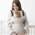 thumbnail image 3 of Cangurera convertible CHIQUI MUNDO Gris 2 posiciones 0 a 9 meses hasta 9 kg, 3 of 5