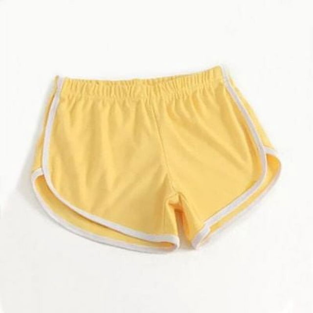 Pantalones cortos deportivos para mujer, informales, para estudiantes, estilo coreano, para yoga, de pierna ancha, para el hogar, pijama