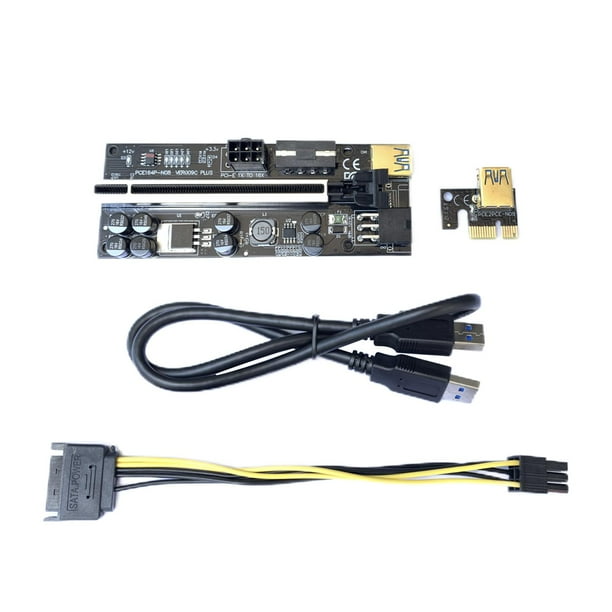 Tarjeta Ver009C 1x a 16x sin controlador para GPU neo perfke Tarjeta adaptadora de elevador