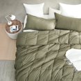 thumbnail image 2 of Coma Inducer Snorze® Cloud Comforter Set - ® Ultra Cozy - Burnt Olive Queen, 2 of 4