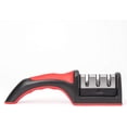 thumbnail image 1 of Professional Knife Sharpener Cooking Gadgets - Kitchen Sharpening Tool For Sharpening Blunt Knives, Blade, Kitchen Knives, Knife Set,Red，Black, 1 of 8