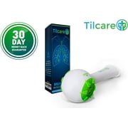 Tilcare Food-grade Materials Adjustable Resistance Respiratory Tool Kegel Exerciser, White, Green