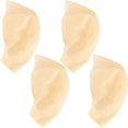 thumbnail image 1 of Gorros calvos Gorro calvo de látex para adultos Maquillaje Peluca para cabeza calva Accesorio de disfraz 4 piezas, 1 of 4