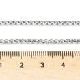 thumbnail image 2 of 10 pc Tarnish Resistant 201 Stainless Steel box Chains Necklaces with Lobster Claw Clasps Stainless Steel color 21.65 inch(55cm) 2.5mm, 2 of 4