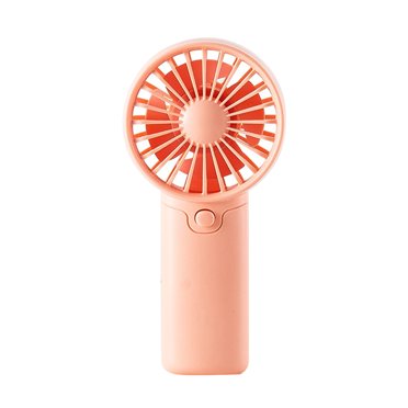 RoamHome Electric Mini Fan Charging Small Fans Handheld 1 x AAA Battery Powered Portable Fans Personal Cooling Fan That Blows Cold Air, Battery Not Included (Pink)