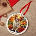 thumbnail image 5 of Tan Chihuahua Stained Glass Suncatcher Ornament – Holiday Ornament with Text for Loved Ones, Family & Friends, Christmas 2025 Decoration, 5 of 6