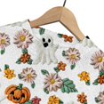 thumbnail image 4 of Halloween Sweaters for Women Fashion Funny Pumpkin Graphic Crewneck Knitted Pullover Tops Autumn Daily Look, 4 of 5