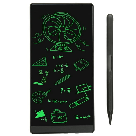 Tableta de escritura LCD de 6,5 pulgadas, tableta de dibujo electrónica multifunción borrable y reutilizable para niños y adultos