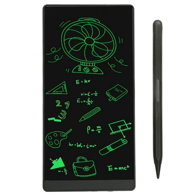 Tableta de escritura LCD de 6,5 pulgadas, multifunción, borrable y reutilizable, para niños y adultos.
