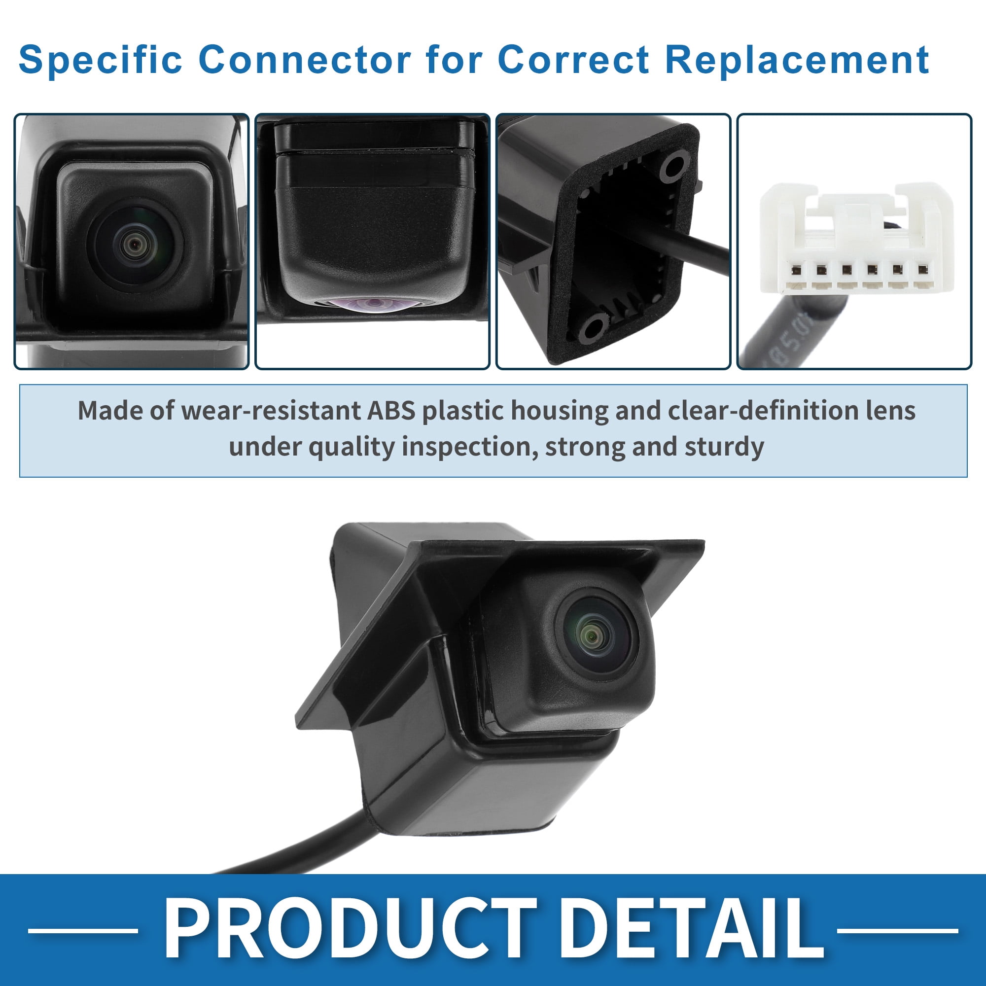 Unique Bargains Rear View Camera for Honda Pilot 2016 2017 Park Assist Backup Camera