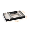 thumbnail image 5 of Men's Valet Tray with Charging Slot, 4-Compartment PU Leather Catchall Organizer, Dresser Nightstand Entryway Storage for Phone, Wallet, Keys, Watch & Accessories, 5 of 5