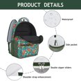 thumbnail image 4 of Summer Bright Sunflower Print Student Backpack - Lightweight Ergonomic Backpack, 4 of 6
