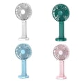 thumbnail image 3 of Ventilador pequeño portátil de escritorio con carga USB, soporte para teléfono móvil, mini ventilador pequeño silencioso portátil, 3 of 4