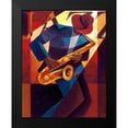 thumbnail image 2 of Mallett, Keith 15x18 Black Modern Framed Museum Art Print Titled - Bebop, 2 of 5
