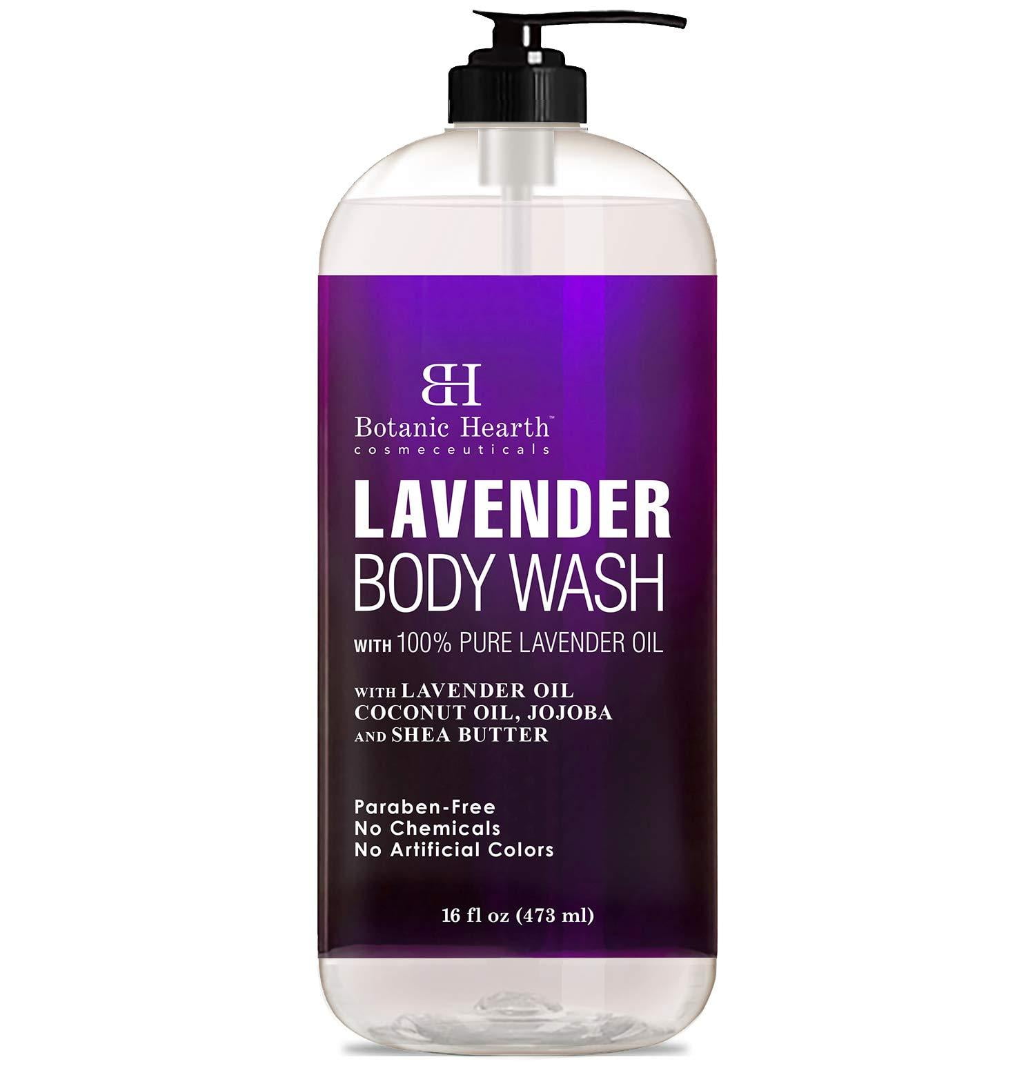 BOTANIC HEARTH Lavender Body Wash for Women & Men and Shower Gel with