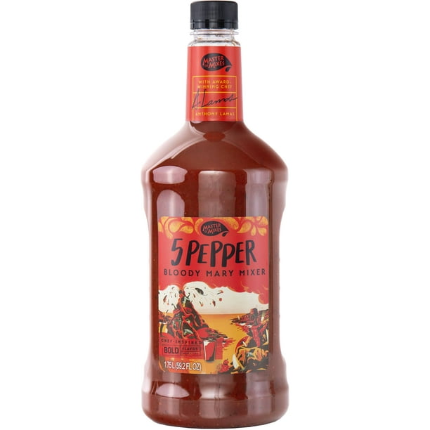 Master of Mixes 5 Pepper Bloody Mary Mix, 1.75 L
