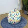 thumbnail image 3 of Animal Print beanbag Chair Soft Teens Paw print, 3 of 8
