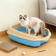 thumbnail image 2 of de arena para gatos semicerrada, adecuada para neutralizar olores, materiales transpirables y fácil de observar, 2 of 4